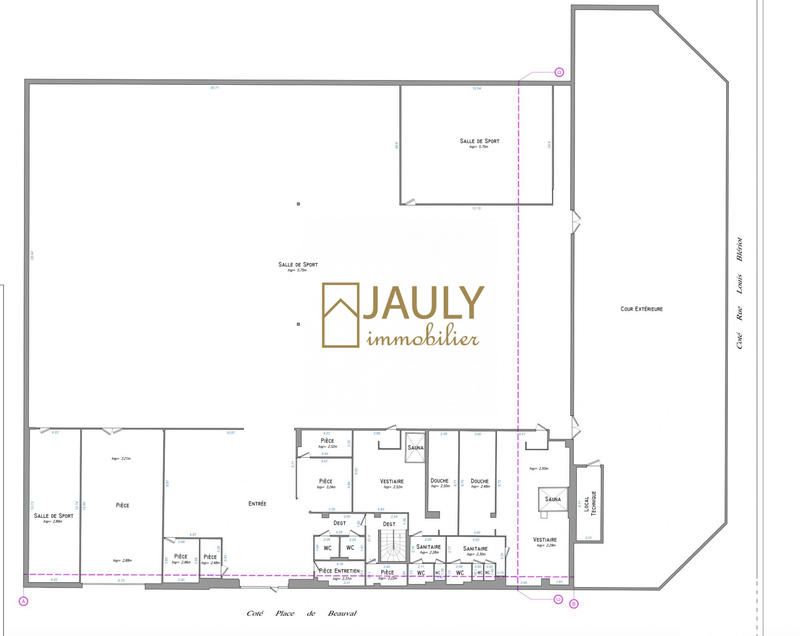 Local commercial - 2 800 m²