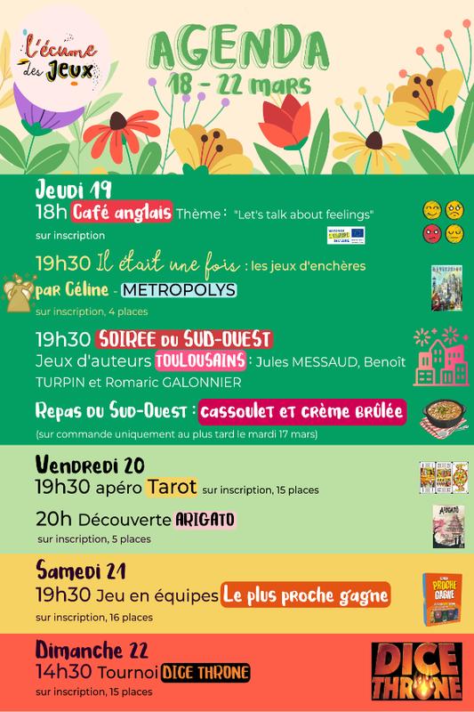 Animations à l'Écume des Jeux