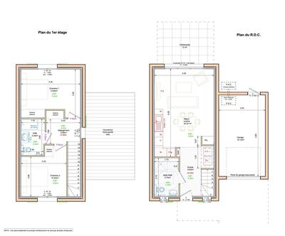 Maison - 70 m² - 4 pièces