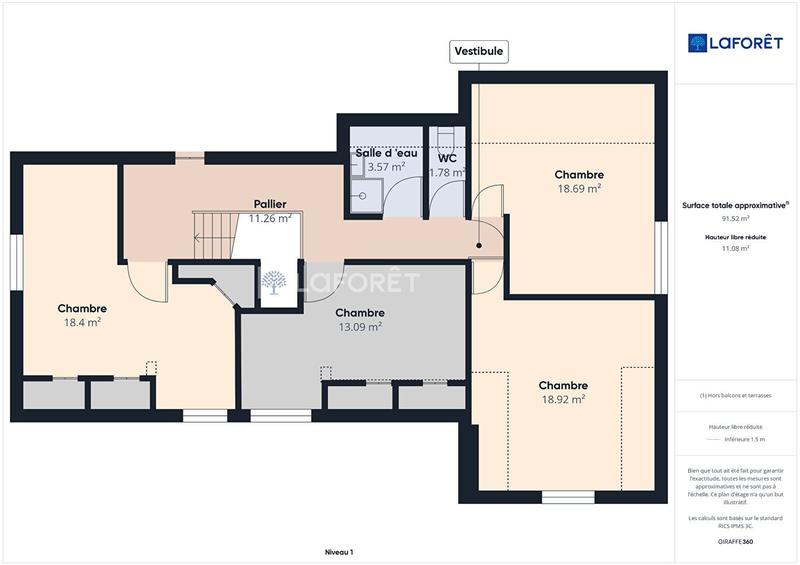 Maison traditionnelle - 175 m² - 8 pièces