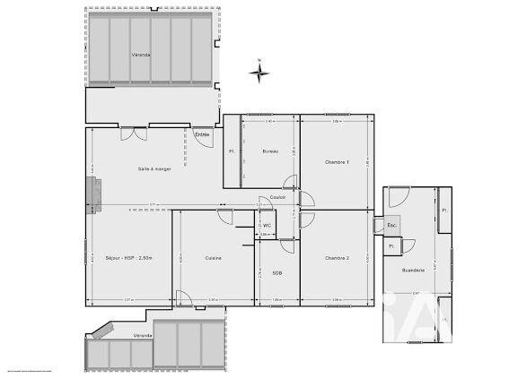 Maison - 106 m² - 4 pièces