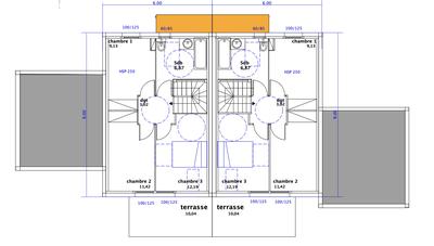 Maison - 86 m² - 4 pièces