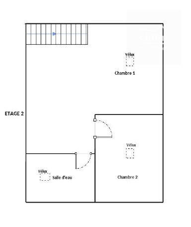 Duplex - 54 m² - 2 pièces