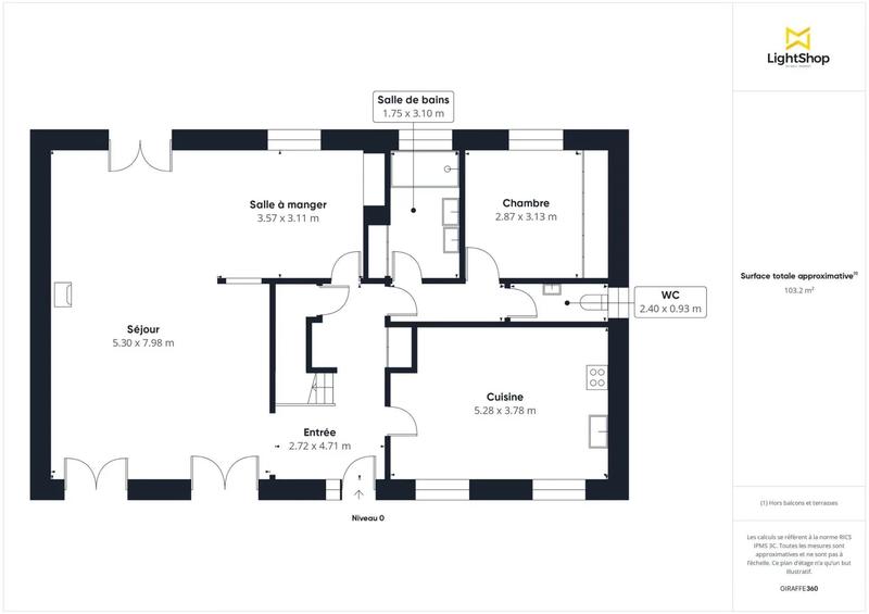 Maison - 186 m² - 7 pièces