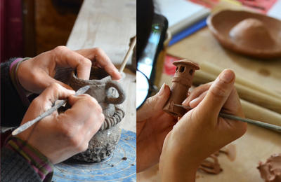 Atelier vacances de Noël : céramique