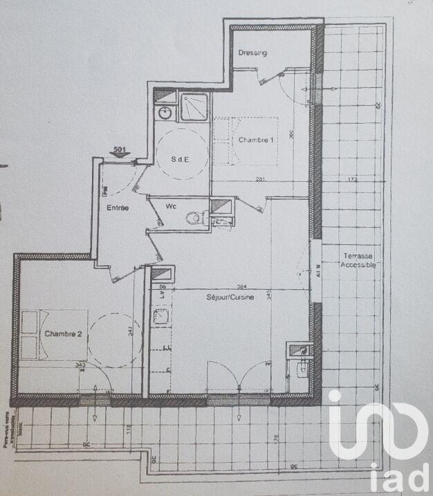 Appartement - 57 m² - 3 pièces