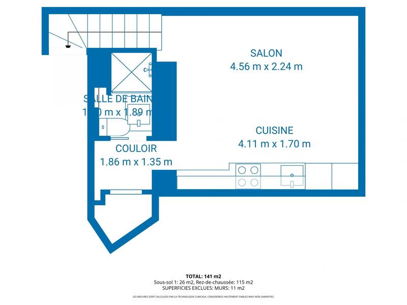 Appartement - 130 m² - 6 pièces