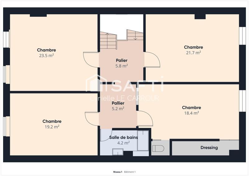 Maison - 203 m² - 7 pièces