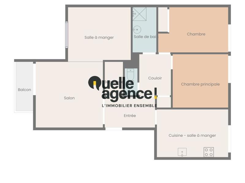 Appartement - 81 m² - 4 pièces