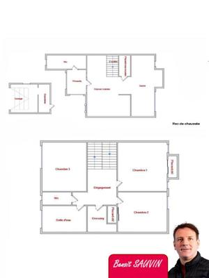 Maison - 92 m² - 4 pièces