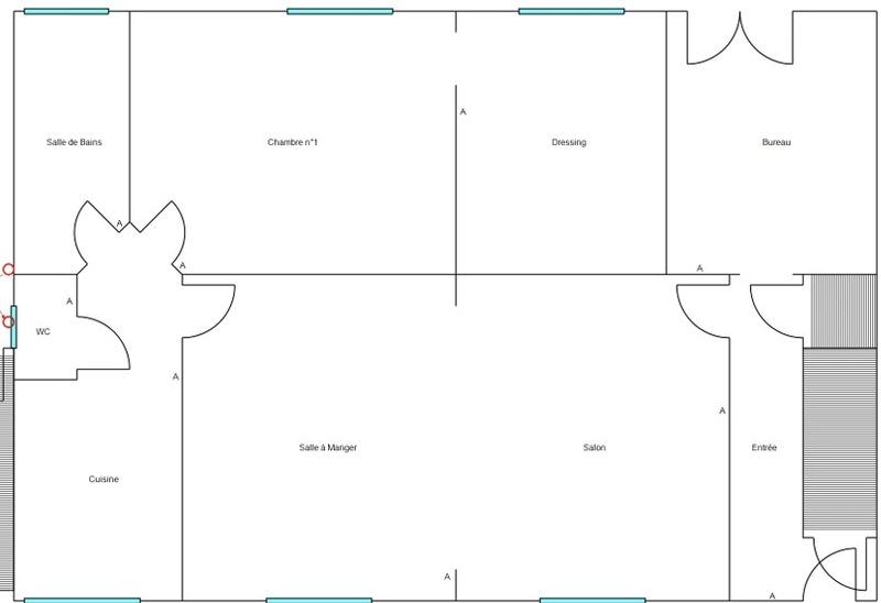 Maison - 100 m² - 5 pièces