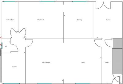 Maison - 100 m² - 5 pièces