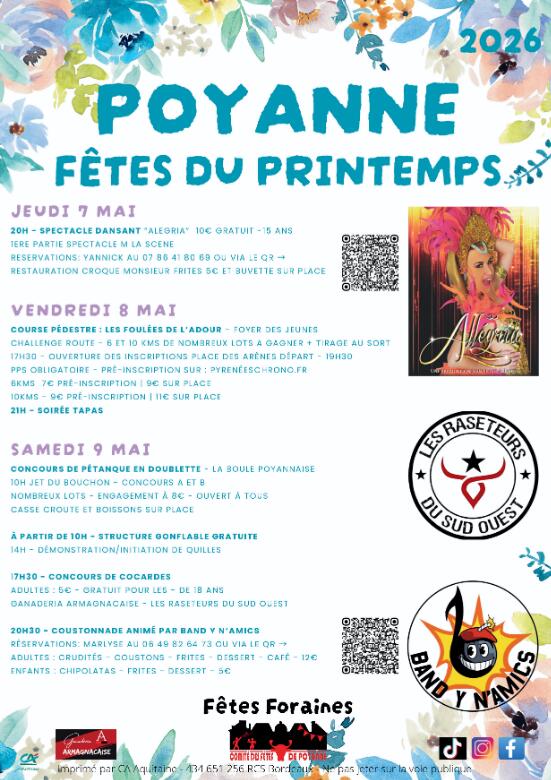 Fête du printemps à Poyanne