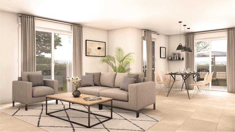 Appartement - 53 m² - 2 pièces