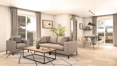 Appartement - 53 m² - 2 pièces