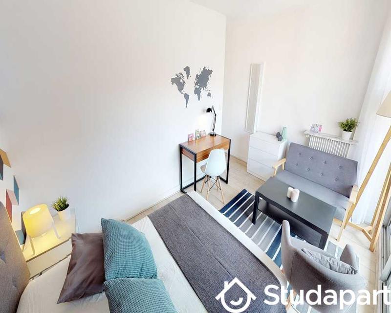 Chambre - 40 m² - 1 pièce