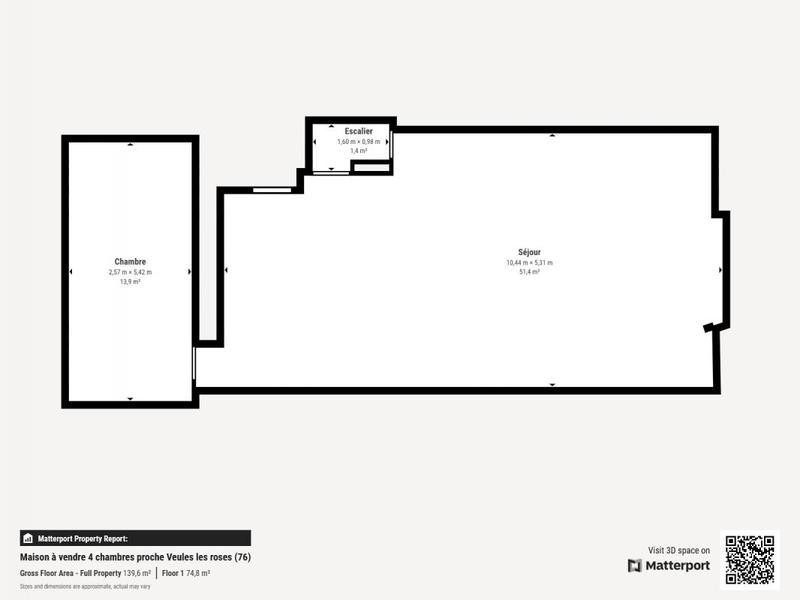 Longère - 120 m² - 5 pièces