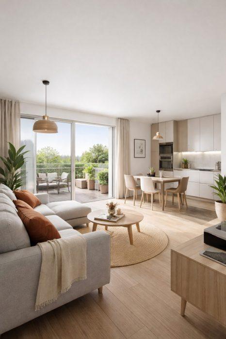 Appartement - 44 m² - 2 pièces