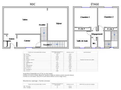 Maison - 102 m² - 3 pièces