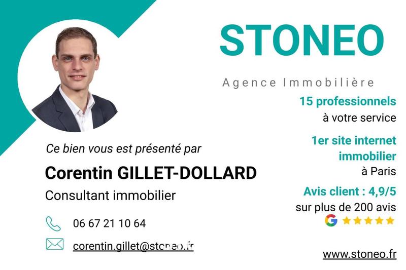 Appartement ancien - 52 m² - 3 pièces