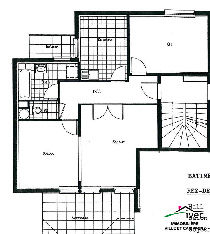 Appartement - 66 m² - 2 pièces
