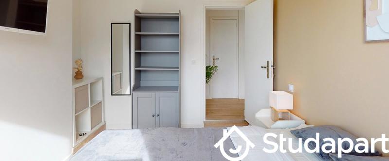 Chambre - 12 m² - 1 pièce