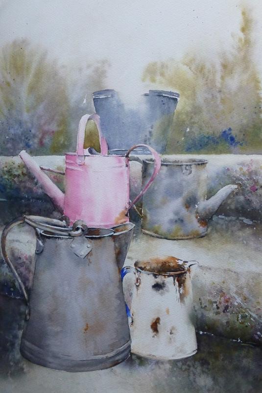 Exposition &quot;Histoire d'eau&quot; par Annie Dollé à la Big