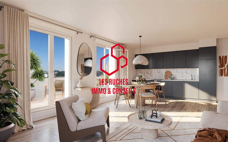 Appartement - 63 m² - 3 pièces