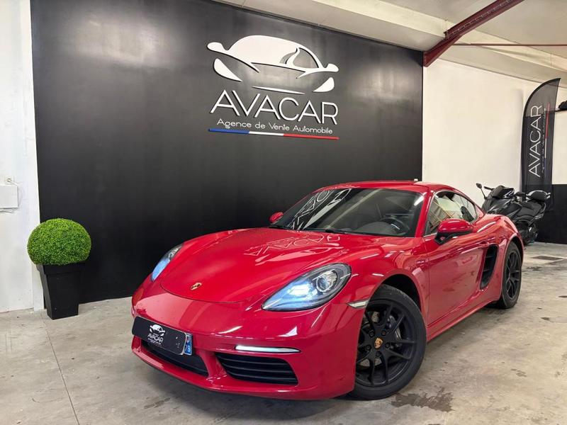 Porsche Cayman 718 982c 2.0 Ti Pdk7 300cv - Pack Chrono Entretiens Exclusif Porsche