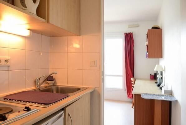 Studio - 19 m² - 1 pièce