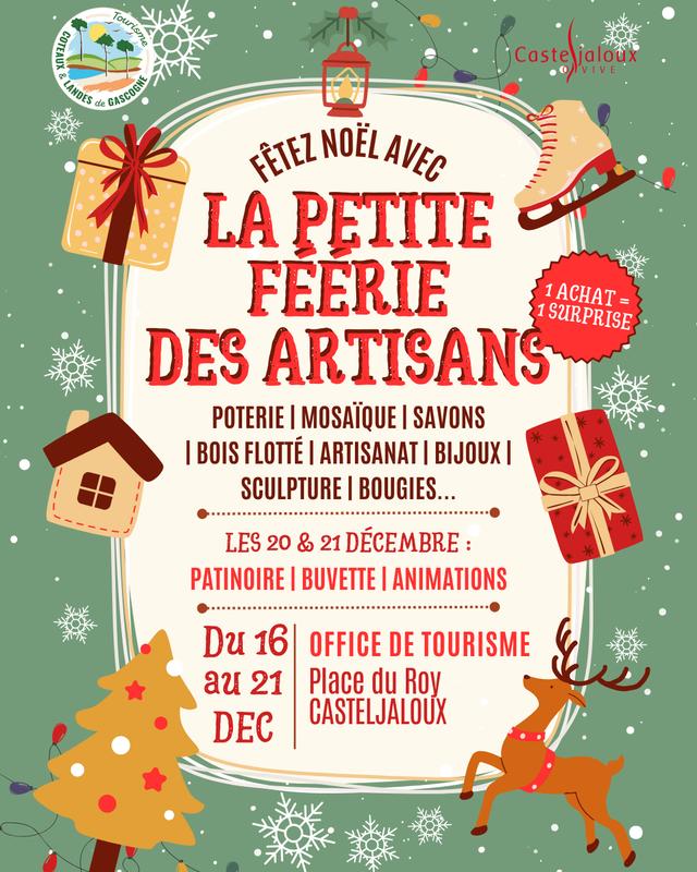 Petite féérie des artisans de l'office de tourisme