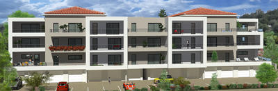 Appartement - 43 m² - 2 pièces