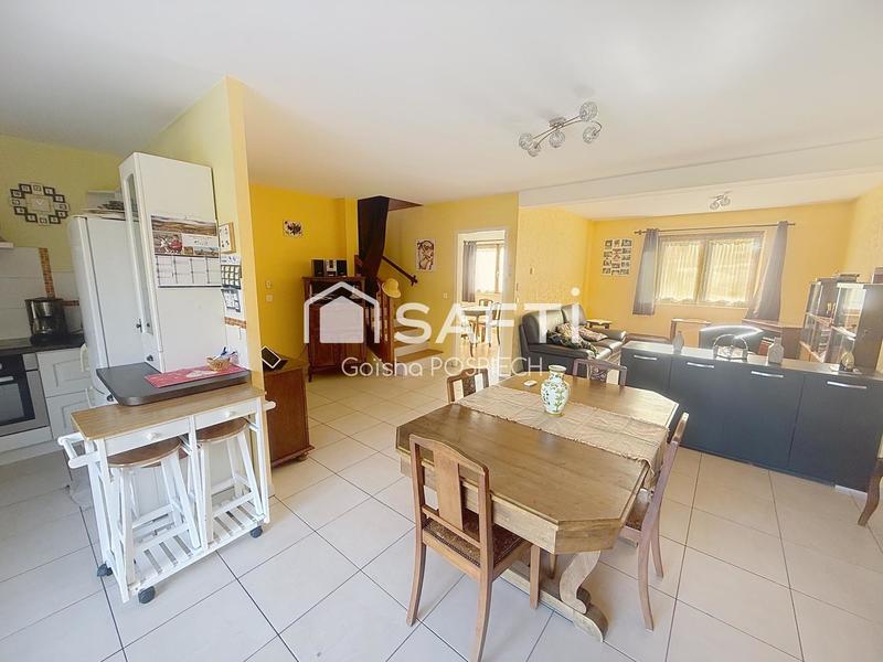 Maison - 128 m² - 6 pièces