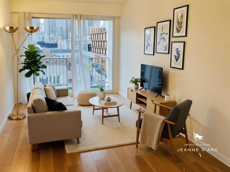 Studio - 24 m² - 2 pièces