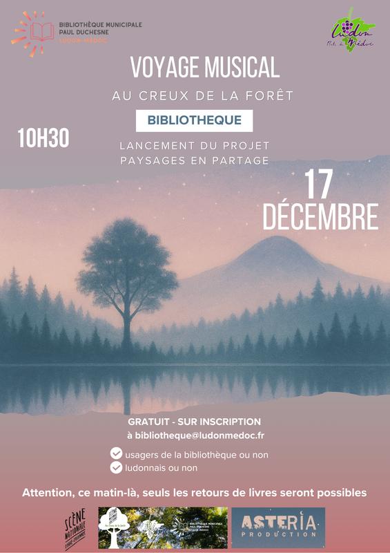 Voyage Musical au creux de la forêt