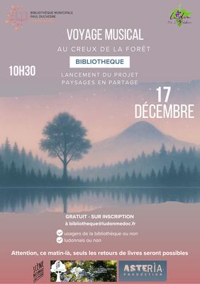 Voyage Musical au creux de la forêt