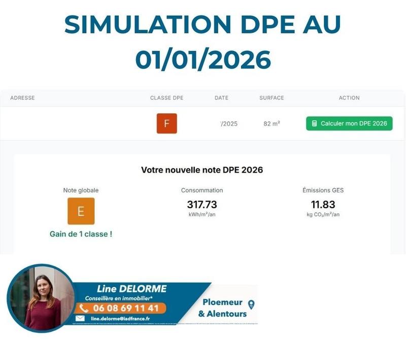 Maison - 82 m² - 4 pièces