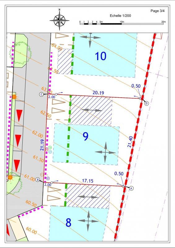 Terrain constructible - 448 m²