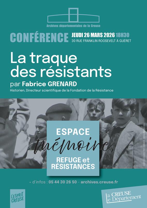 Conférence : la Traque des Résistants