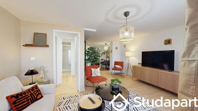 Chambre - 12 m² - 1 pièce