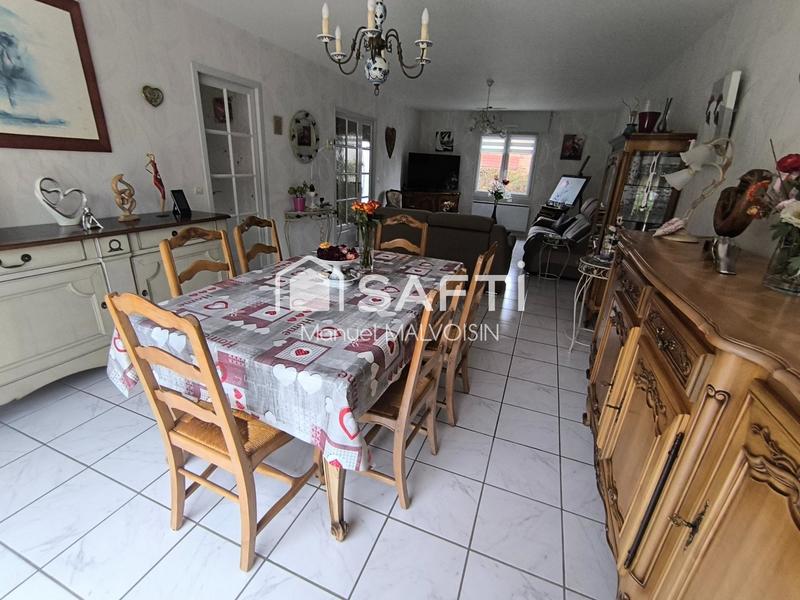 Maison - 113 m² - 5 pièces