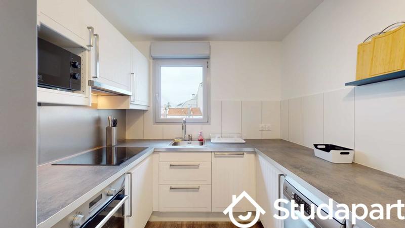 Chambre - 9 m² - 1 pièce