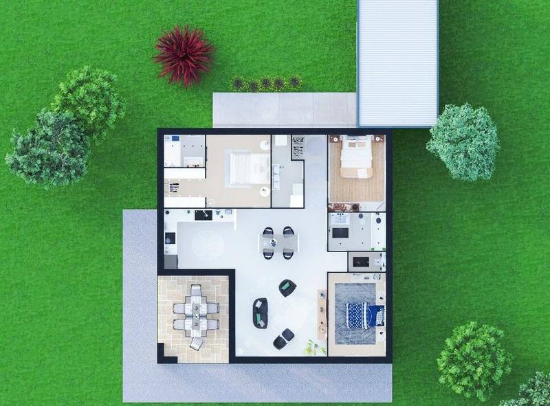 Maison - 99 m² - 4 pièces