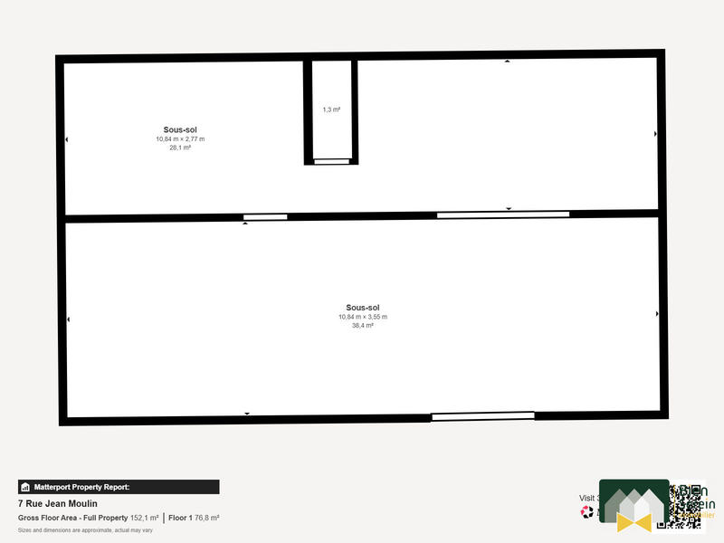 Maison - 63 m² - 3 pièces