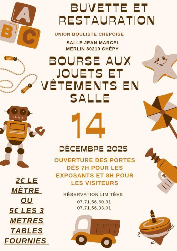 Bourse aux jouets et vêtements