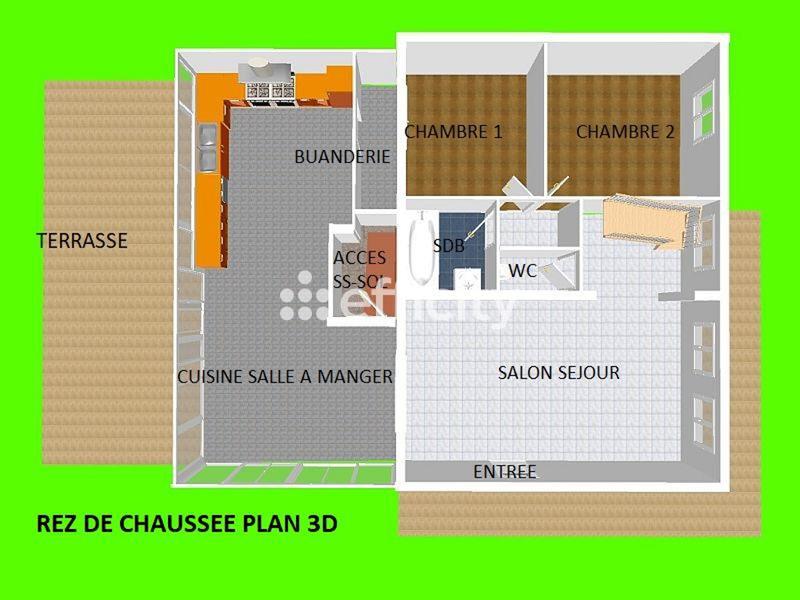 Maison - 127 m² - 6 pièces