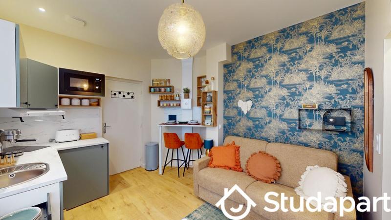 Chambre - 13 m² - 1 pièce