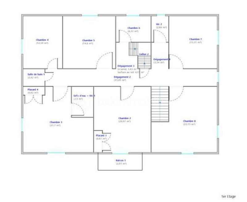 Immeuble - 337 m² - 18 pièces