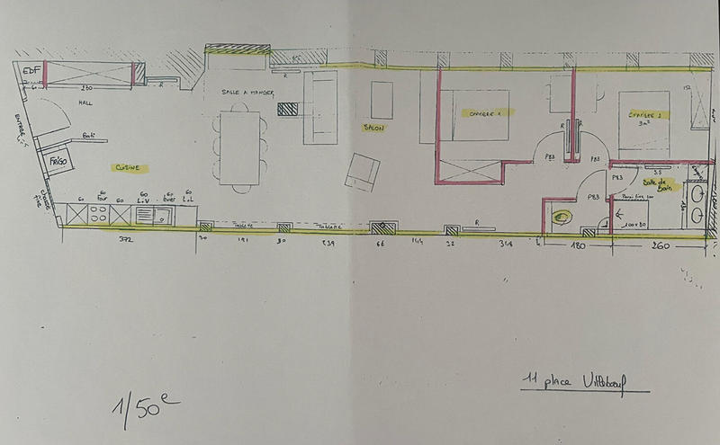Appartement - 77 m² - 3 pièces