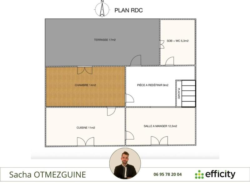 Maison - 51 m² - 4 pièces